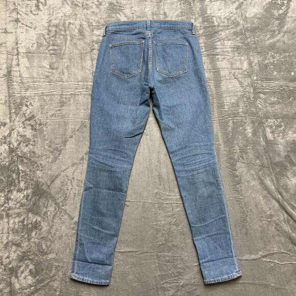 Gap 1969 Skinny Jeans Women’s Size 4 Regular Blue Denim - Picture 2 of 11